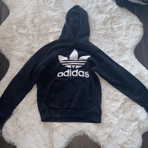 Adidas small black hoodie for men or women